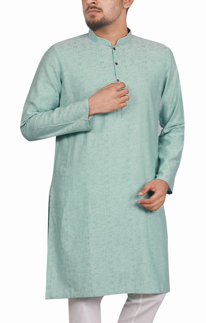 Regular Fit Panjabi AQUA ISLAND