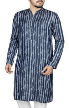 Load image into Gallery viewer, Men&#39;s Regular Fit Panjabi INDIGO SHINE
