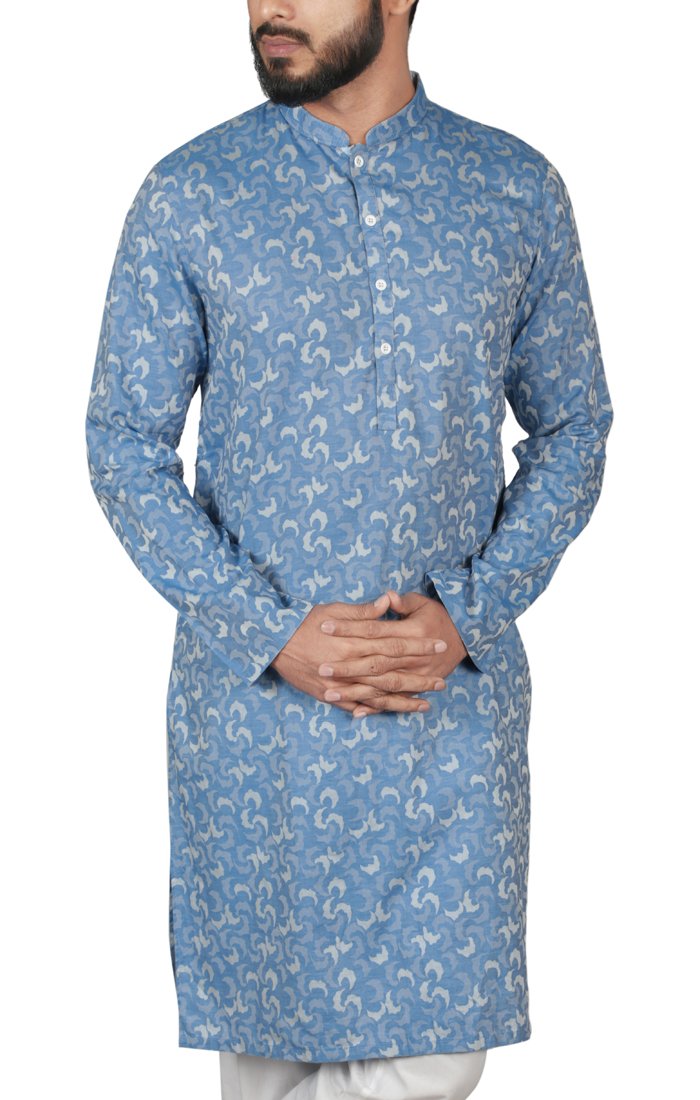 Regular Fit Panjabi JORDY BLUE