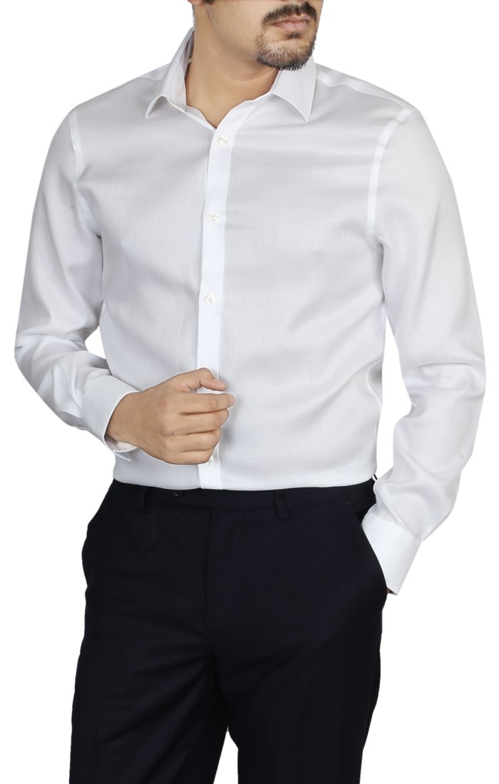 Malcom Full Sleeve Formal Shirt WHITE