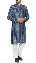 Load image into Gallery viewer, Men&#39;s Regular Fit Panjabi INDIGO SHINE
