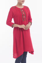 Load image into Gallery viewer, Women&#39;s Ethnic Frock MAROON
